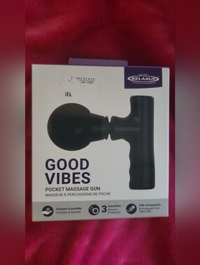 ✨️Relaxus Portable Percussion Massage Device - Black✨️